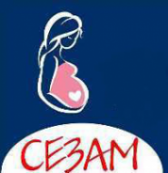 Логотип компании "СЕЗАМ"для мам!"-сеть магазин