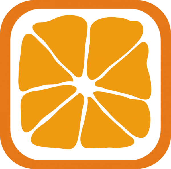 Логотип компании Квадратный Апельсин